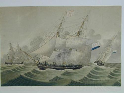 1823 - Brikschip Activo, kapitein Hermann Gerhard (Bergfeld) Bergveld (geb. 19 -8-1785)