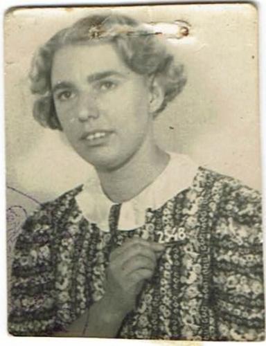 1942 - Maria Berdina Bergveld (geb. 4-3-1922)