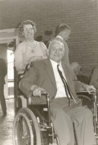 1972 - Maria Berdina Bergveld (geb. 4-3-1922) en Jan Hendrik Bergveld (geb. 18-2-1889)