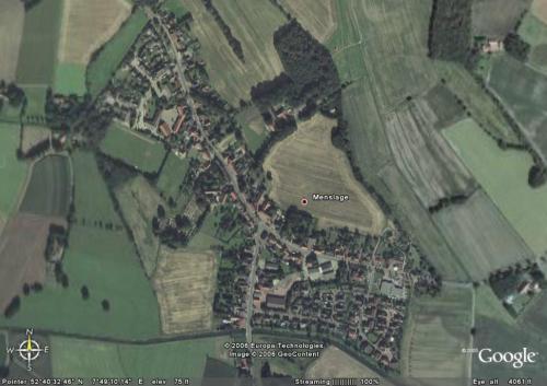 2004 - Luchtfoto Menslage, Duitsland