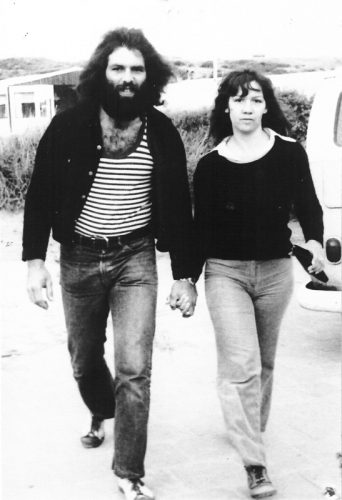 1972 - Pieter van Steenderen de Kok en Marijke ten Braak Katwijk aan zee