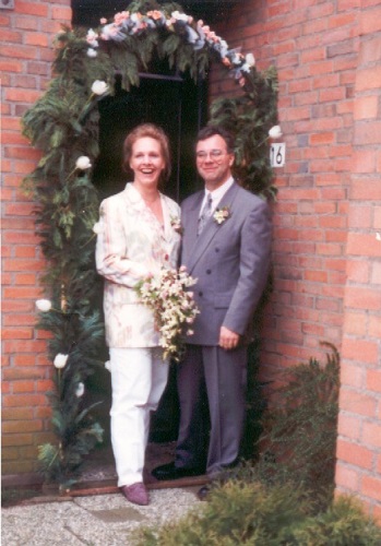 1991 - Huwelijk Charles Johannes Antonius van Steenderen de Kok en Wilhelmina Maria Geertruida Bergveld Nieuwegein